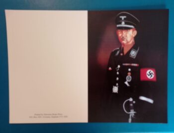 Reichsfuhrer SS Greetings card  A5 size in pack of 5