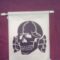 Totenkopf S.S. Pennant  - white