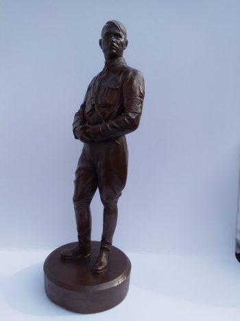 Adolf Hitler Party Leader Statuette Bronze effect