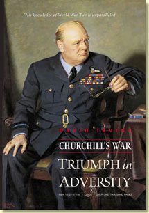 Churchills War Volume 2 TRIUMPH IN ADVERSITY   COLLECTORS LEATHER BOUND AND BOXED EDITION